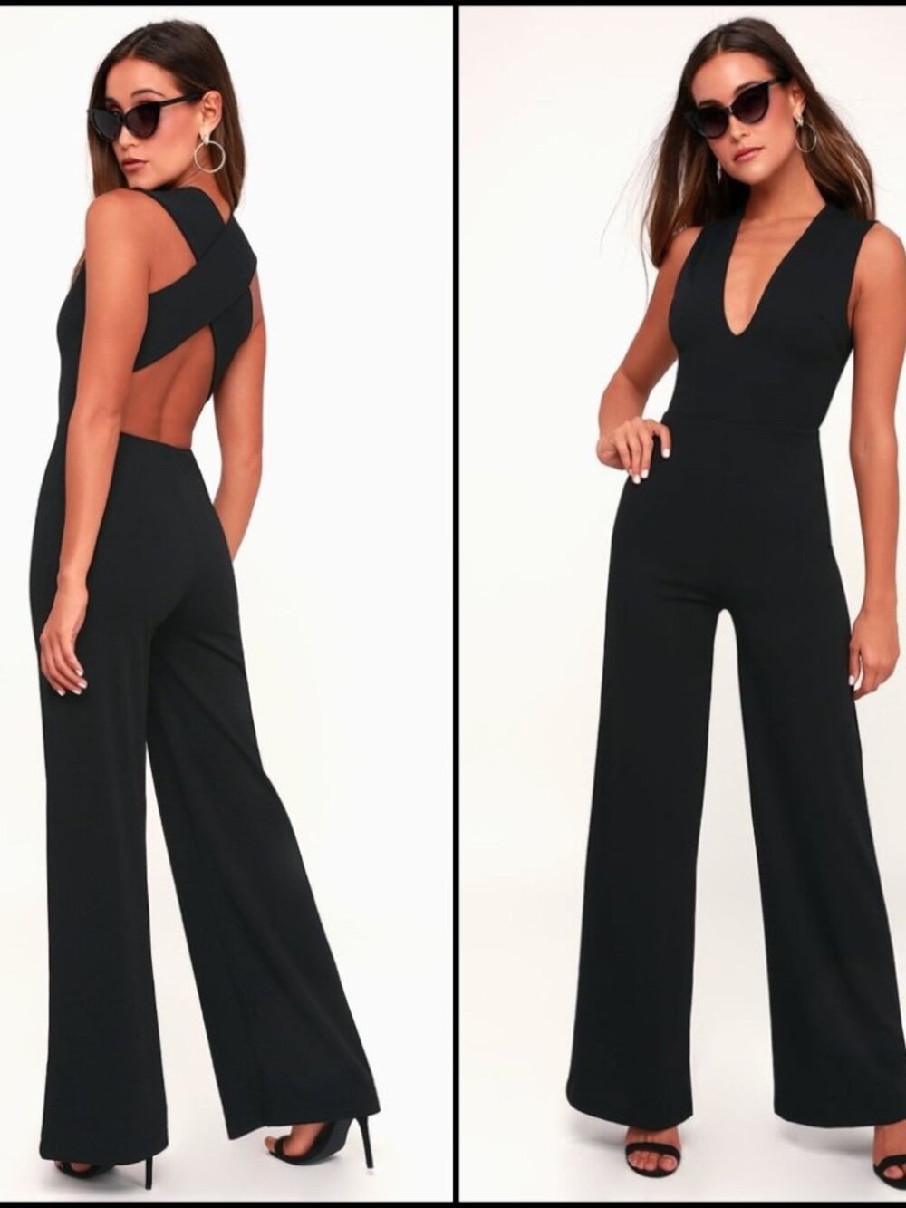 Lulus black sexy jumpsuit